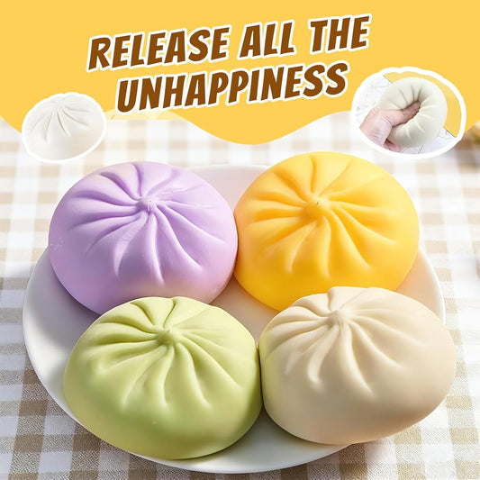 Rainbow Squishy Dumplings (4pcs)