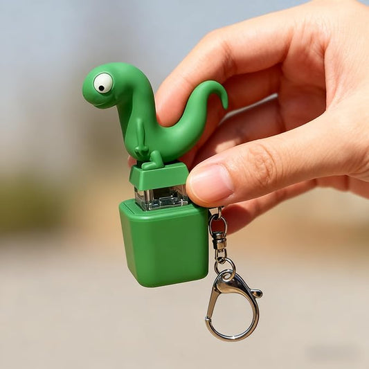 Lizard Button Keychain (4pcs)