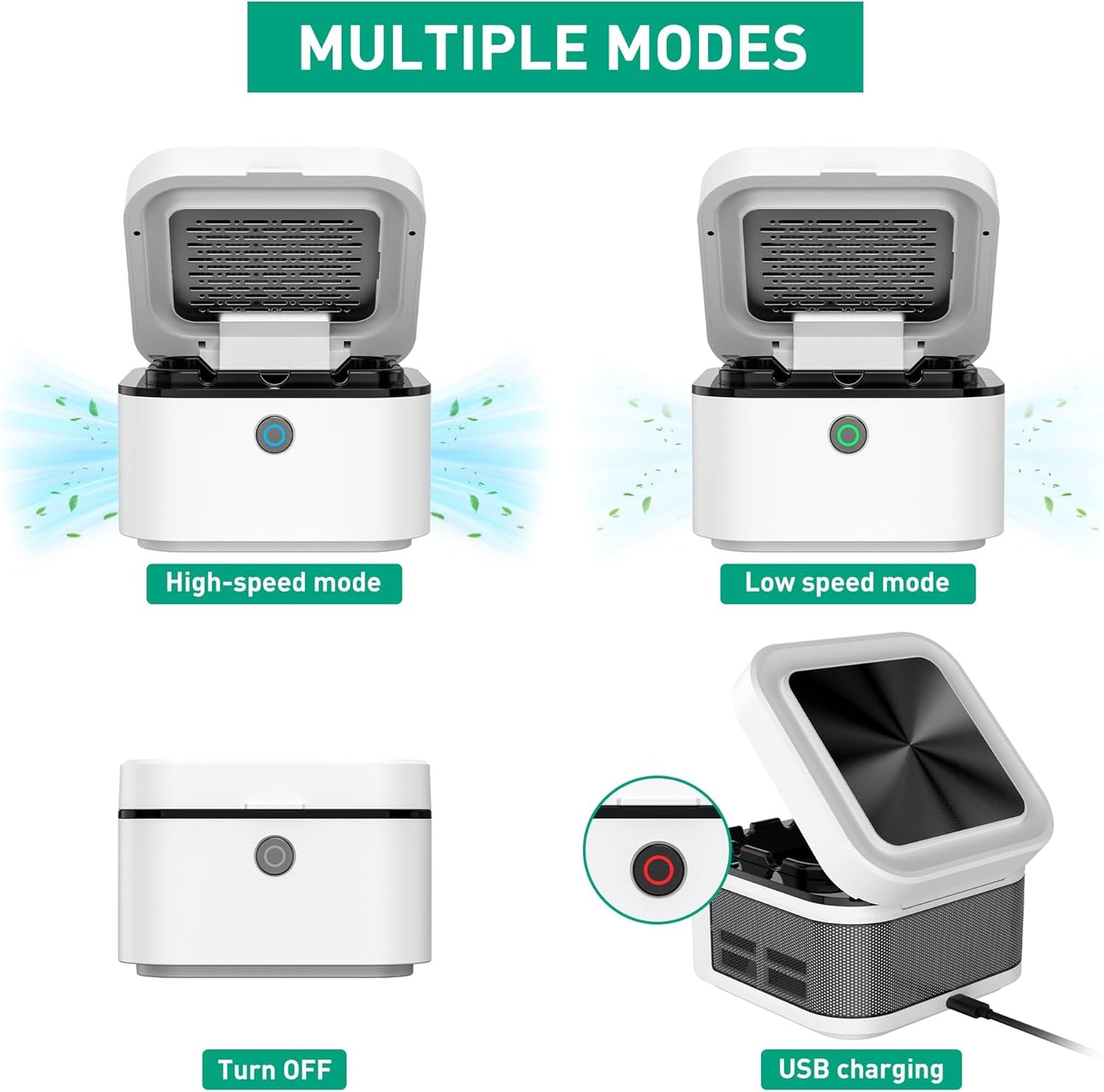 Smokeless Ashtray & Air Purifier – 2-in-1