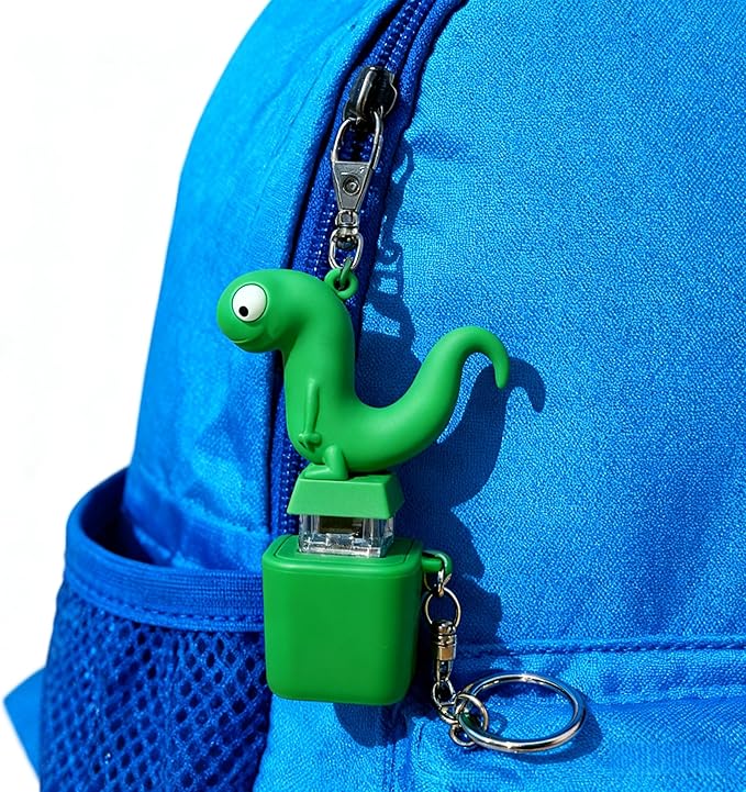 Lizard Button Keychain (4pcs)