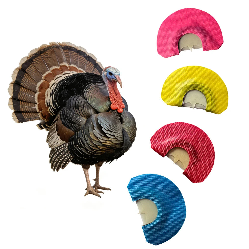 Turkey Mouth Call – Hunting Diaphragm Whistle (3PCS Random Color)